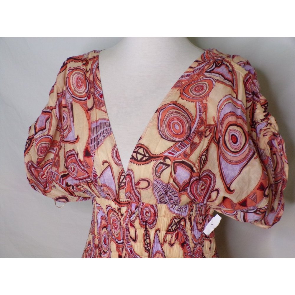 🆕A.L.C. Luna Smocked Mini Dress Cotton 10 - Picture 10 of 15